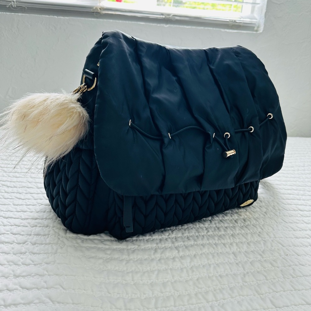 Happ Brand Black Diaper Bag